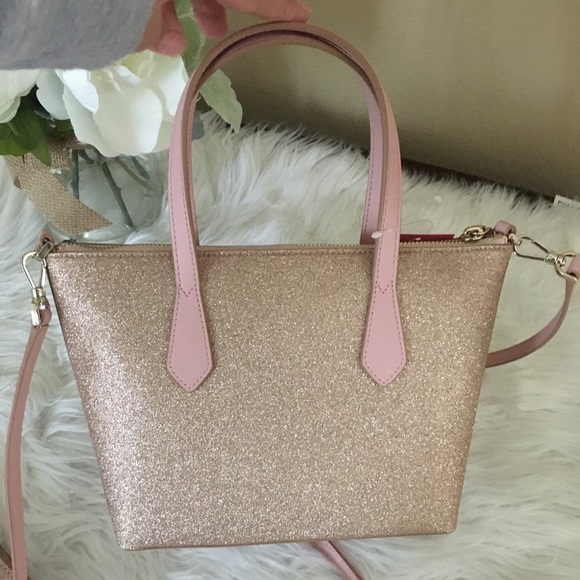 Lastset✨Kate spade glitter satchel& wallet - Picture 3 of 8